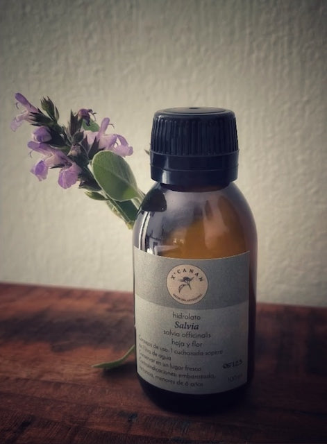 Hydrolat de sauge · Eau florale artisanale